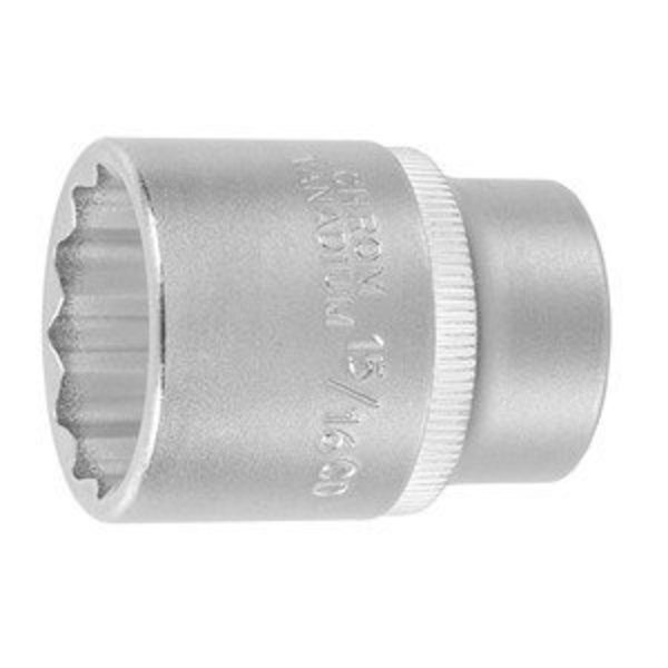 Holex 1/2 inch Drive Socket, 12 pt, 15/16 inch 642122 15/16